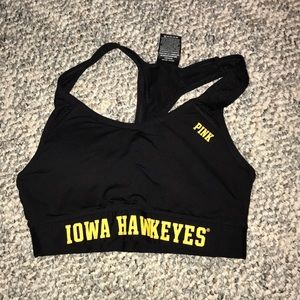 Iowa Hawkeyes PINK ultimate sports Bra
